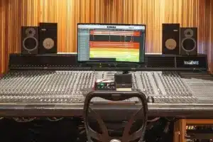 Lily Street Studios Recording Studio Mixing Desk