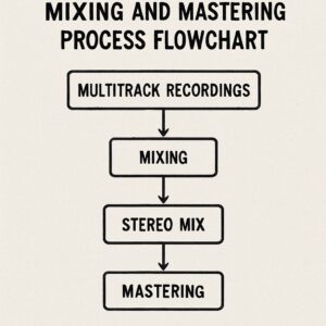 Music Mixing and Mastering Flowchart