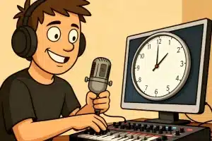 Mixing Engineer On The Clock